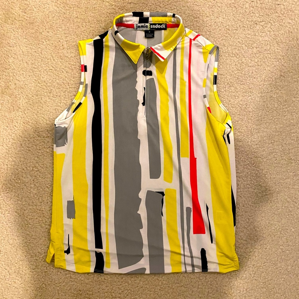 Jamie Sadock Sleeveless Golf Shirt